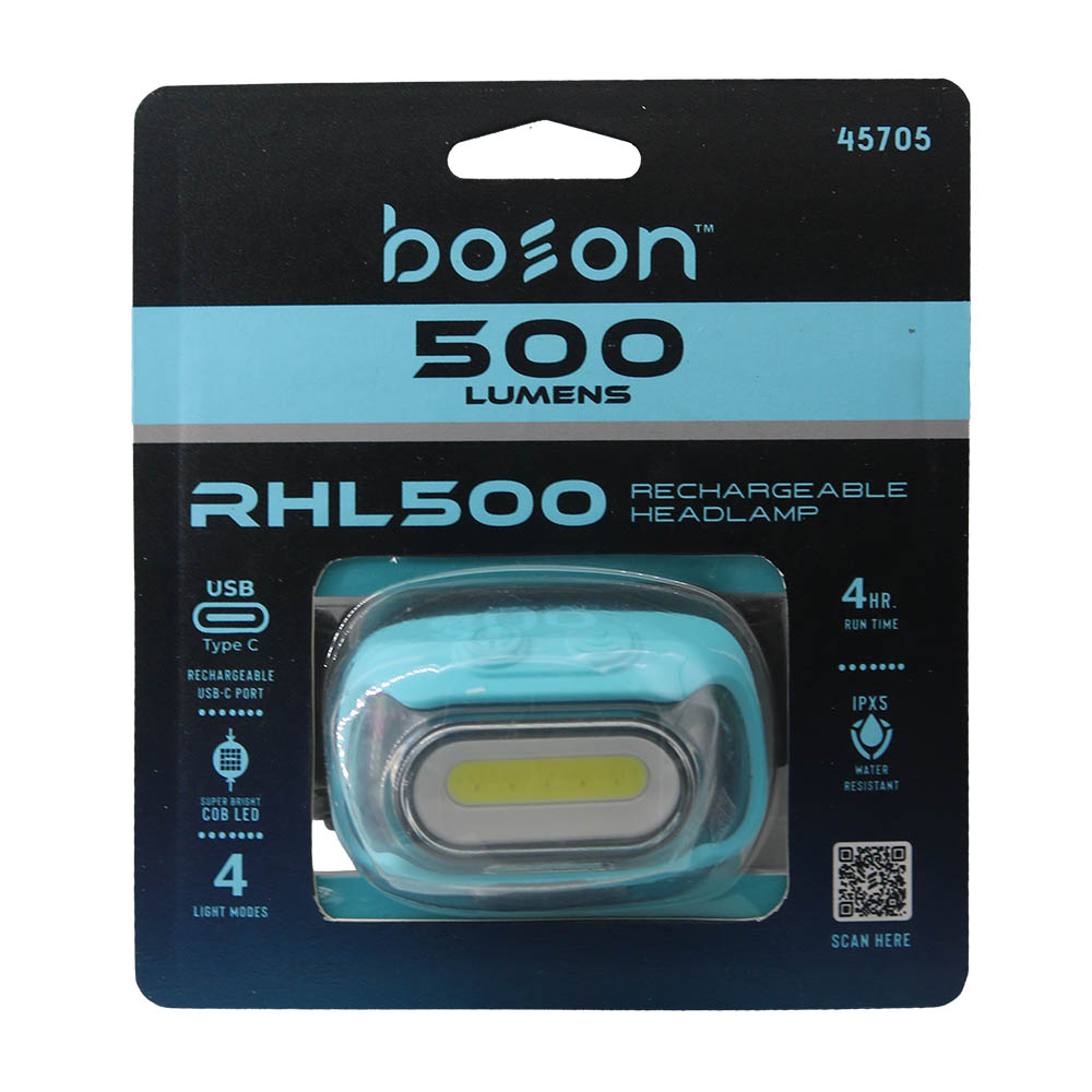 RHL500 Rechargeable Headlamp